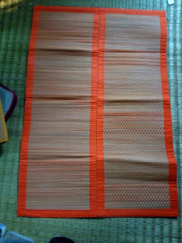 Tea Mat, Color : black, orange, blue