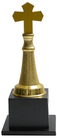 Brass metal trophy, Size : Customized