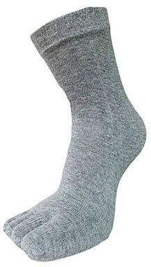 Plain Cotton Toe Socks, Size : 2-8