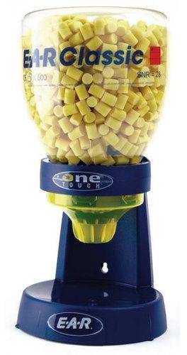 3m Semi-Automatic Plastic Ear Plug Dispenser, Color : Yellow