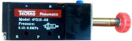 Techno Pneumatics 0.15 - 0.8 MPa Aluminum Alloy Solid Valve