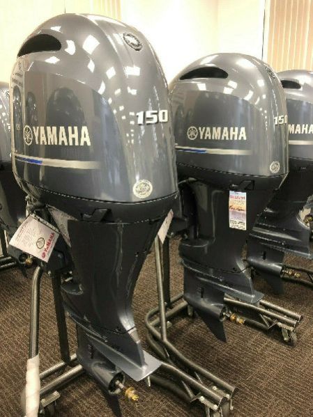 Outboard Engines Slightly Used Yamaha 150 HP 4-Stroke Outboard Motor Engine