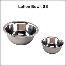 Round Stainless Steel lotion bowls, for Clinical, Hospital, Feature : Anti Corrosive, Anti Junk