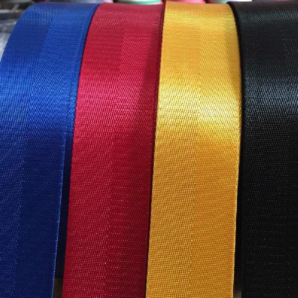 Nylon Webbing, for Textile Industry, Pattern : Plain