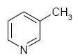 C6H7N beta picoline