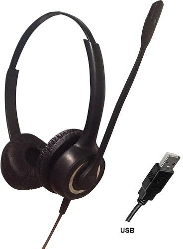 Aria Call Center Headset, Color : Black