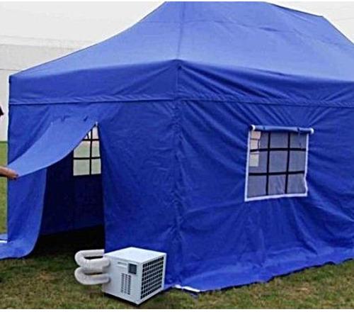 Plain Canvas Air Conditioned Tents, Packaging Type : Bundles