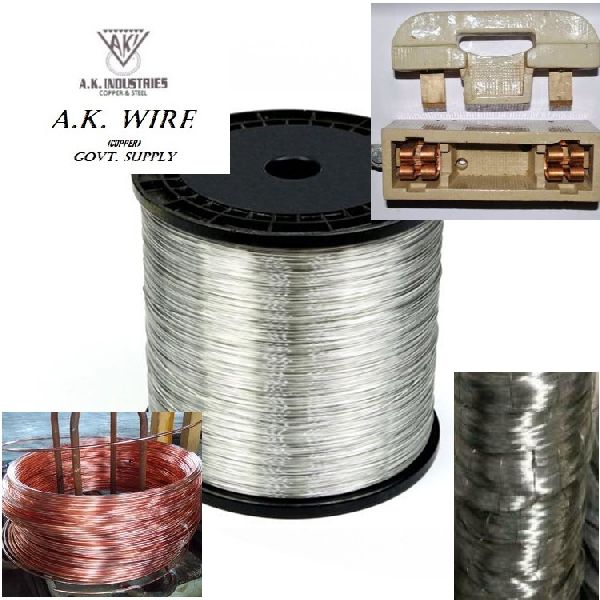 Copper Fuse Wire, for Industrial, Shape : Round