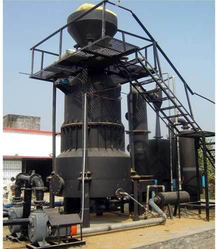 Grey 220V 12-15kw Electric Rice Husk Gasifier, for Industrial, Automatic Grade : Semi Automatic