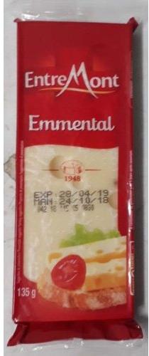 Entre Mont Emmental Cheese, Packaging Type : Packet