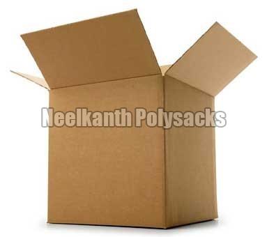 Corrugated box, for Packaging, Pattern : Plain