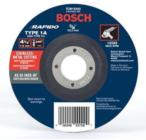 Bosch Round Cutting Wheel, Size : 4.5