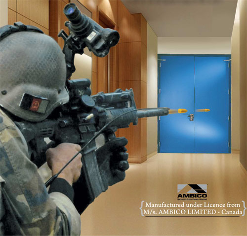 Bullet Resistant Steel Door