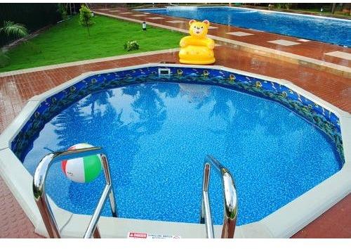 FRP Round Swimming Pools, Color : Blue