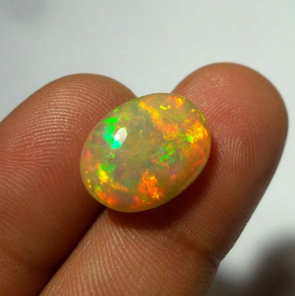 Oval Opal Gemstone, Feature : Shiny Look