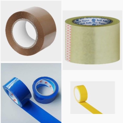 Plain BOPP Tapes, for Bag Sealing, Carton Sealing, Packaging Type : Corrugated Box, Paper Box, Plastic Box