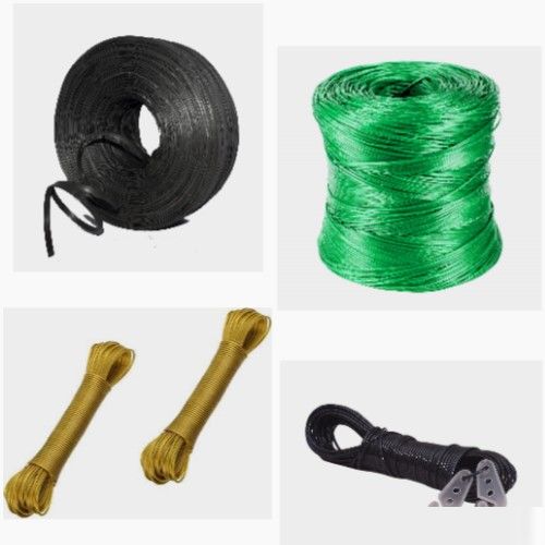 Double Twist Plastic Rope, for Industrial, Packaging Type : Roll