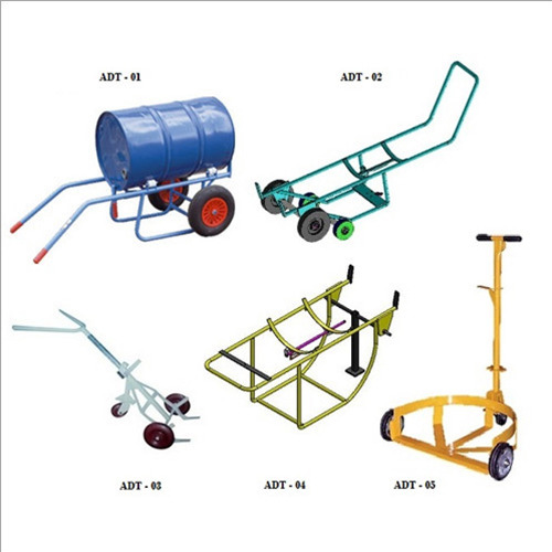 Stainless steel Drum Handling Trucks, Feature : Foldable, height adjustable, Rugged construction, Durability