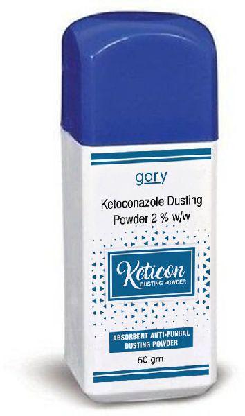 Gary Keticon Dusting Powder, Packaging Type : Box