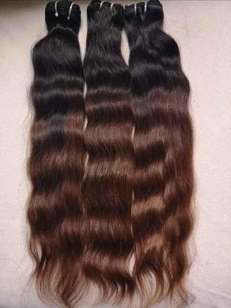 Black And Brown Raw Hair, for Parlour, Length : 8 inch to 30 inch