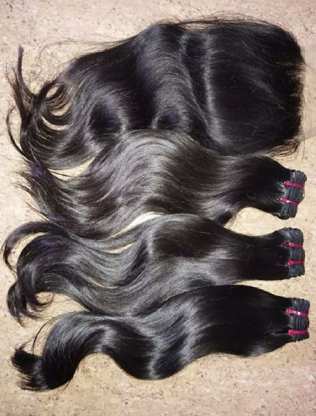 Silky Smooth Raw Hair, for Parlour, Length : 8 inch to 30 inch