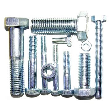 CUSTOMIZED Standard Steel 304 Nut Bolts, Size : 1 inch to 2 meter length