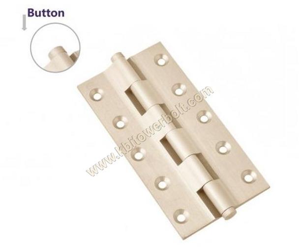 Brass Railway Button Hinges