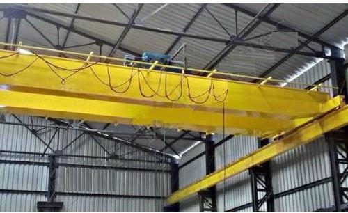 Cast Iron Double Girder EOT Crane, Color : Yellow