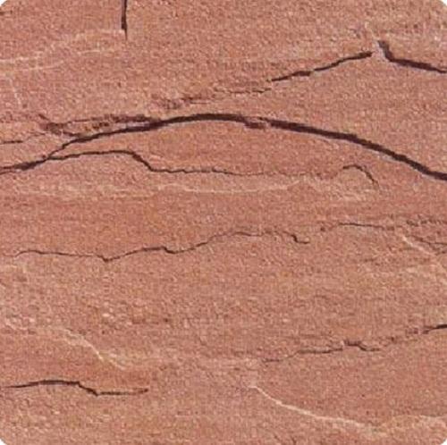 Rectangular Rough-Rubbing Granite Dholpur Pink Sandstone, for Flooring, Feature : Durable