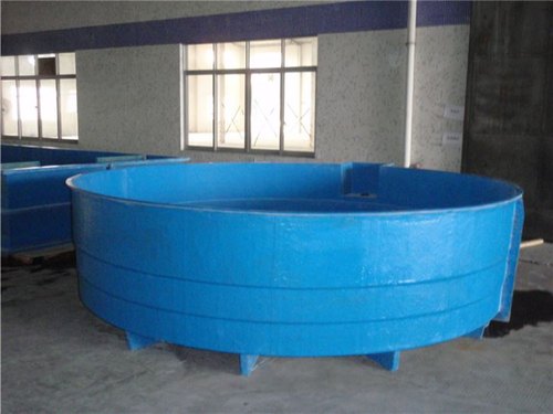 FRP/PPFRP Aquaculture Biofloc Tank, Color : Black, Blue, Grey
