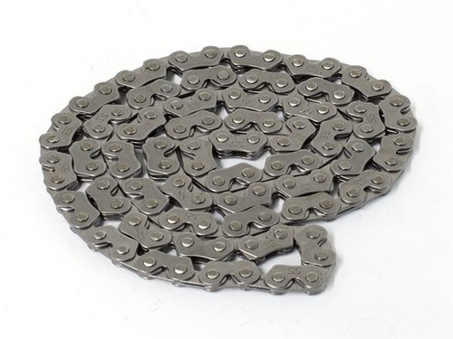 Mild Steel Motorcycle Cam Chain, Color : Silver