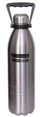 Carry Stainless Steel Water Flasks, Color : Silver