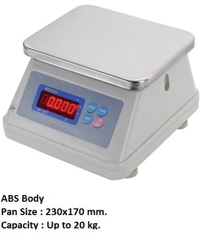 Electronic Waterproof Scale, Power : AC 230 V