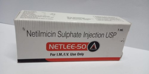 Netlee-50 Netilmicin, Packaging Size : 1ml