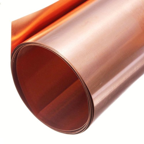 Smooth Copper Foils, Width : 5-10Inch