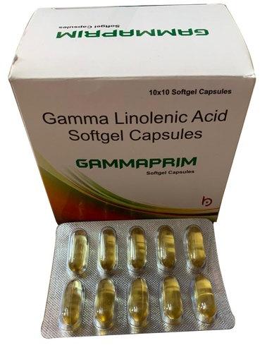 Gamma Linolenic Acid Softgel Capsules, for Diabetic Neuropathy, Heart Disease, Chronic Fatigue, Packaging Type : Blister