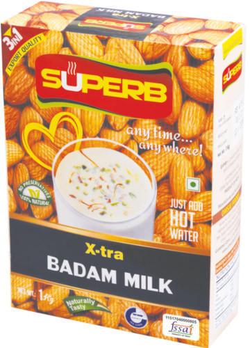 Superb Badam Milk, Packaging Type : Box