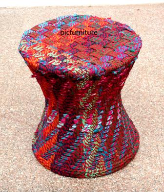 Iron stool, Size : (LxBxH):42x42x46cm