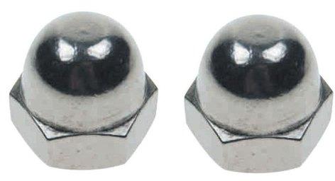 Polished Mild Steel Dome Nuts, for Fittings, Technics : Hot Rolled