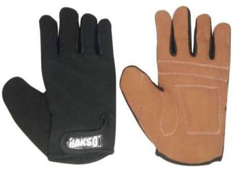 Rakso Leather Sports Gloves, Size : Free Size