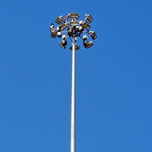 ND Mild Steel High Mast Lighting Pole