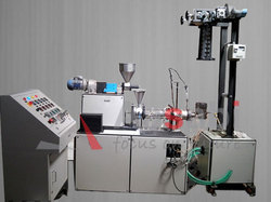 LAB Twin Screw Extruder With Split Barrel