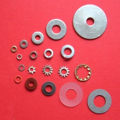 Round Metal Washers, for Fittings, Size : Custom