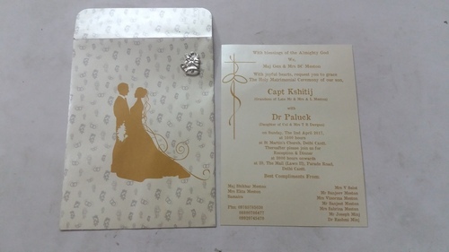 Christian Wedding Card