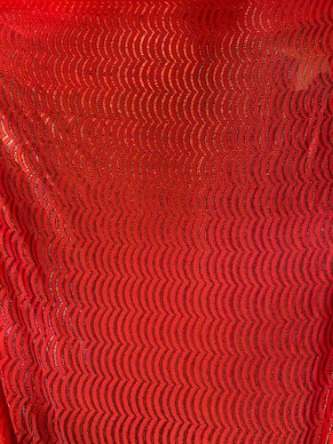 Rainbow Raschel Net, Color : Red