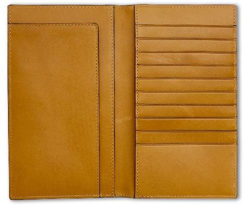 Leather Passport Wallet, for Keeping, ID Proof, Gifting, Cash, Personal Use, Overall Dimension (LXBXH) : 9X2X4 Inch