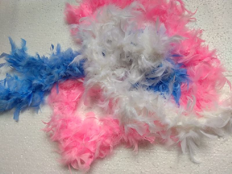 Blue Dyed Feather, For Filling Material, Packaging Type : Loose
