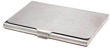 Panazone Steel Visiting Card Holder, for Offices, Size : Standard