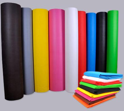 Spun Bonded Non Woven Fabric, for Textile Industry, Pattern : Plain