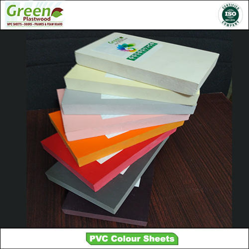 Green Plastwood Multicolor PVC Sheet, Size : Customize